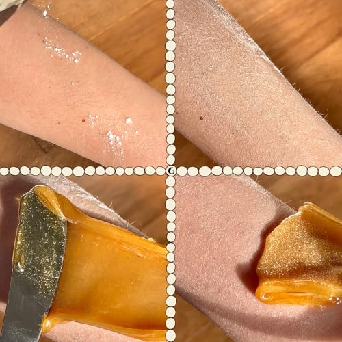 Greenhaus Deco. Boutique Sugar Wax Kit - Firm Beginner Friendly Sugar Wax Hair Removal at Home