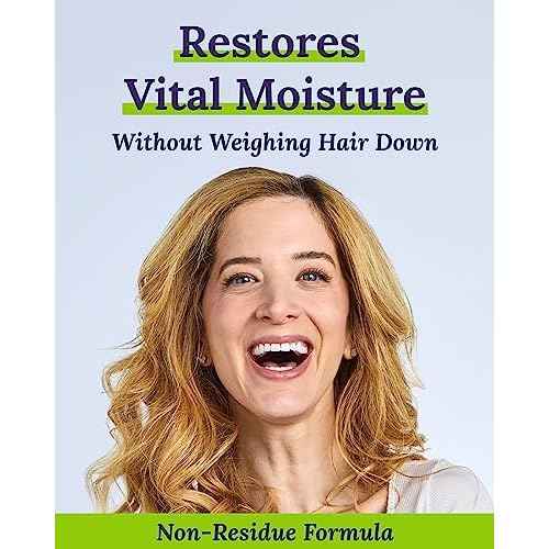 Keranique Damage Control Conditioner - Hydrating Treatment with Keratin for Dry Damaged Hair