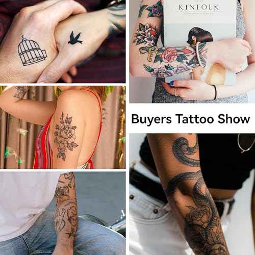 P90 Tattoo Stencil Printer, Wireless Thermal Tattoo Printers with Stencil Paper,Portable Tattoos Printer Compatible with Phone Pad and PC