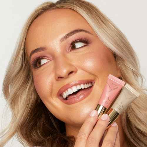 tarte glowing cheeks blush tape & glow tape duo ? Buildable Cream Blush & Illuminating Highlighter with Lightweight Mineral Pigments & Shea Butter for Hydrating Radiant Glow, Vegan & Cruelty Free