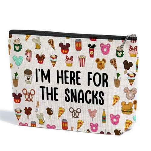 Cartoon Mouse Makeup Bag Cosmetic Bag Zipper Pouch Funny Cute Mouse Themed Gifts Animal Lover Gifts Friendship International Nurses Day Birthday Gift for Women Girl Sister Friend Bestie