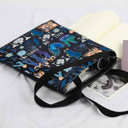 CMNIM Do-na Gift Ma-ma Musical Makeup Bag Peace Love Miia Fans Cosmetic Make Up Bag Comedy Gift for Fans