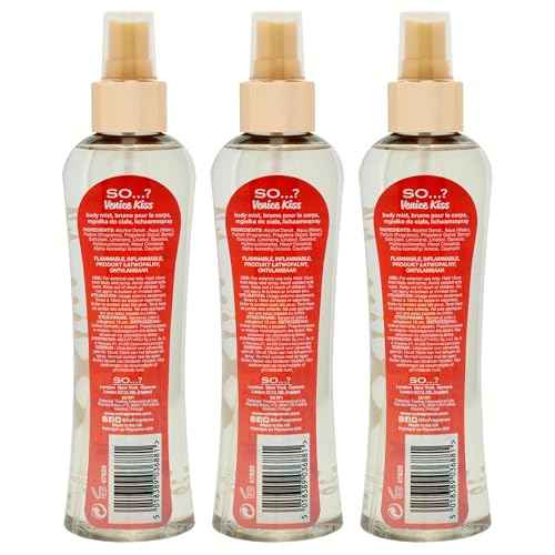 So...? Venice Kiss Body Mist for Women - 6.9 oz Body Mist - Pack of 3