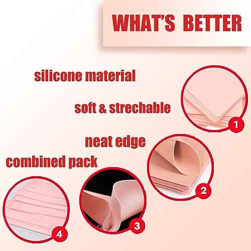 SOTICA 30PCS Tattoo Skin Practice Kit 10PCS Tattoo Fake Skins with 20PCS Transfer Papers Piel Sint?tica Para Tatuar with Stencil Paper