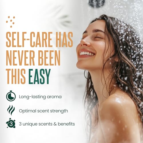 Cleverfy Citrus Shower Steamers Aromatherapy ? Stocking Stuffers for Teen Girls, Women and Wife ? Christmas Gifts for Teens and Women ? White Elephant Gifts for Adults ? 18 Tablets