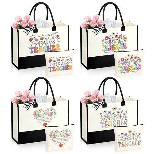 8 Pcs Teacher Appreciation Gifts Bulk for Women, Christmas End of Year Thank You Gifts for Teachers