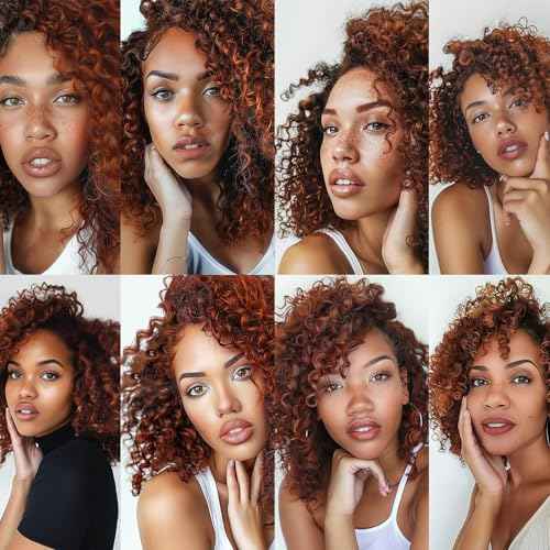 PERISMODA 14 Inch Short Bob Wig Human Hair 5x5 HD Lace Closure Curly Bob Wigs Human Hair Pre Bleached Knots 250% Density Short Curly Bob Wig 12A Virgin Human Hair for Black Women