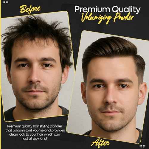Hair Styling Powder for Men ? Natural Look Texture Hair Powder with Matte Finish ? Long-Lasting Hold, Adds Volume & Texture, Non-Sticky and Smells Great ? 30g