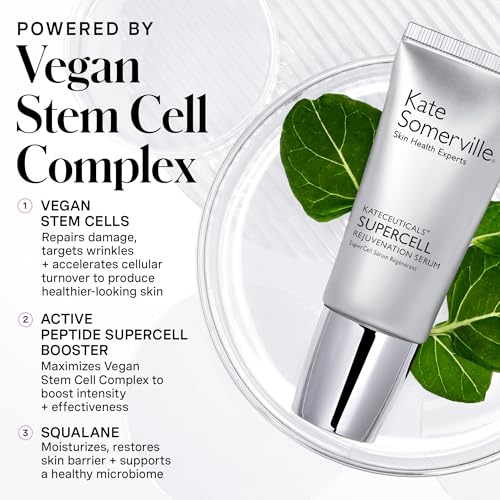 Kate Somerville KateCeuticals¢ç SuperCell ? Rejuvenation Peptide Serum to Repair Damaged Skin and Reduce Fine Lines and Wrinkles, 1 Fl Oz