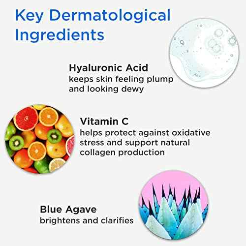 DERMAdoctor Hyaluronic Acid Moisturizer for Face ? Hydrating Niacinamide Face Serum with Vitamin C ? Dermatologist Formulated Hydrating Serum for Sensitive Skin, 1 fl oz