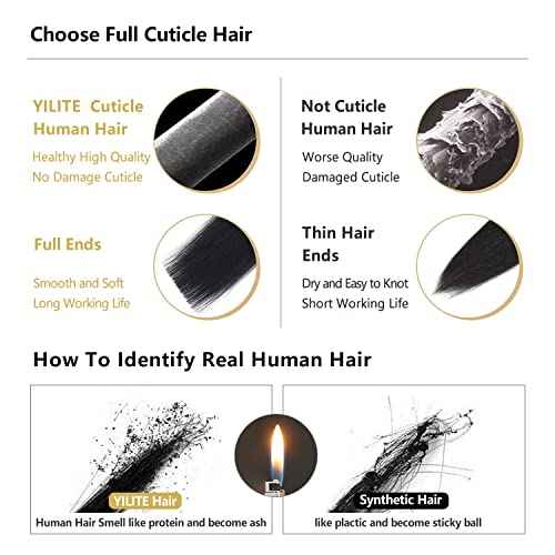 YILITE Clip in Hair Extensions 120g 8Pcs/Pack Platinum Blonde Double Weft Silky Straight Remy Human Hair Thick Clip in Real Hair Extensions for Women (16inches #60 Platinum Blonde)