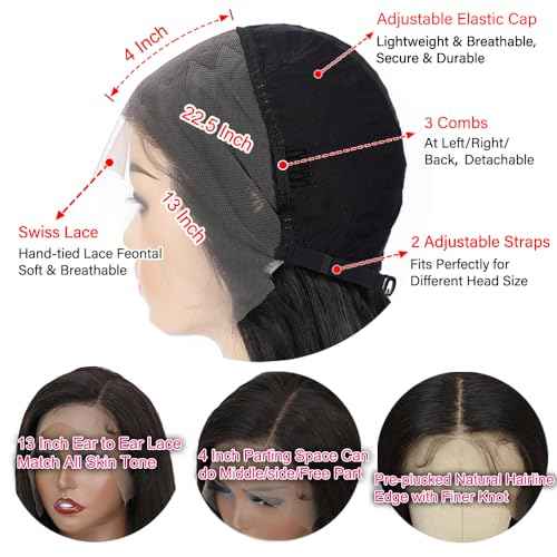 Human Hair Tape in Extensions-Double Stitched,SLEEKALON Free-cut Mini Tape ins Real Hair Extension Platinum Blonde Invisible Seamless Straight Double Side Tape Hair Extension-16 Inch,20pcs 50g,#60