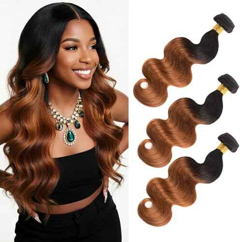 Brown Human Hair Bundles #30 Body Wave 16 18 20 Inch Brazilian Virgin Hair Double Weft Wet and Wavy No Tangle Hair Extensions for Women