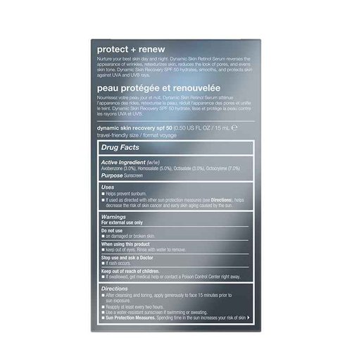 Dermalogica Protect + Renew – Face Moisturizer with SPF and Retinol Serum Duo Set, Travel Skincare Set