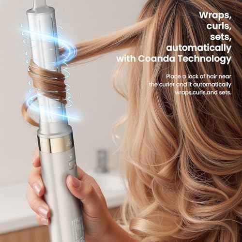 Upgraded 5-in-1 Hot Air Styler ? Hair Dryer & Versatile Air Styler with Auto Wrap Curlers, Volumizing Brushes, Frizz-Free Hair Styler Tool for Curling, Smoothing & Adding Volume, No Heat Damage