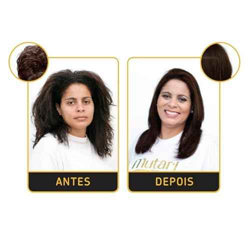Mutari Progress Reductor Reconstructor 1L | Brazilian Keratin Treatment | Progressive Brush Hair Straightening | Smoothing System | Volume Reducer | 100% Straight