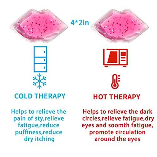 Lip Masks, Ice Packs for Lip Filler Aftercare, Mini Cold Packs, Small lce Pack for Mouth,Injections, Injuries (Lip pouch-ten)