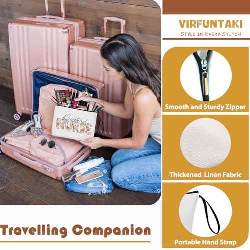 Registered Nurse Gifts RN Theme Makeup Bag For Women Zipper Organiser Cosmetic Case Pouch Nurse Weekend Christmas Nurse Gifts for Women RN Graduation Grad Gifts New Nurses