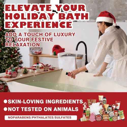 2025 Advent Calendar Beauty Womens, 24 Days Advent Calendar for Teen Girls Christmas Luxury Box Gifts Holiday, 24pcs Hand Cream Gifts Bath Sets with Bubble Bath, Shower Gel, Body Lotion Scrub etcs