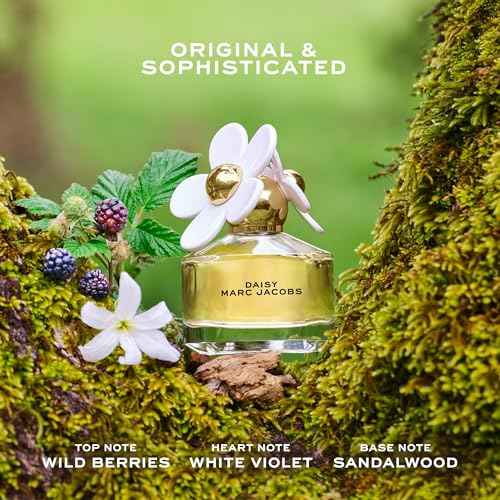 Marc Jacobs Daisy Eau de Toilette ? Radiant Floral Women's Perfume ? With Notes of Wild Berries, White Violet, Jasmine & Sandalwood