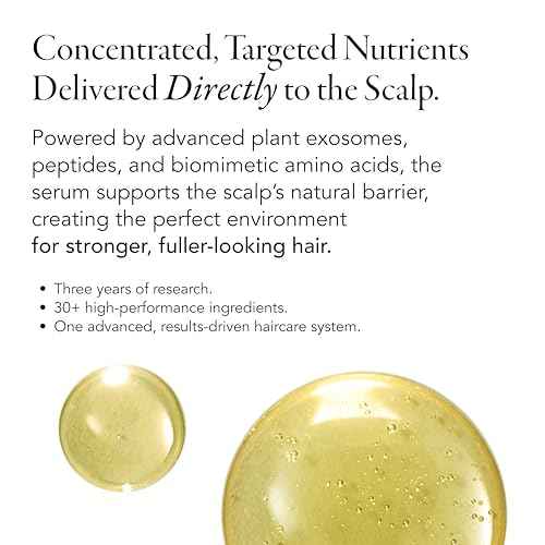 Caldera + Lab The Hair Serum | Men¡¯s Thickening Serum for Thinning & Receding Hair, Supports Fuller & Stronger-Looking Hair, Dermatologically Tested - All Hair Types