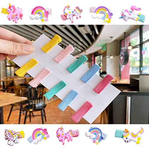 Hair Clips for Girls,10 Pcs Cute Animals Horses Hair Accessories Colourful Barrettes Hair Pins for Kids Baby Little Girls Children Birthday Christmas Day Gift