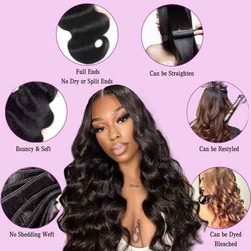 Burmese Curly Clousre 2x6 Hd Lace Closure Single Knot Closure Brazilian Virgin Human Hair Pre Plucked With Baby Hair Invisible Ultra-Thin 5x5 Lace Closure Nature Black 20 Inches