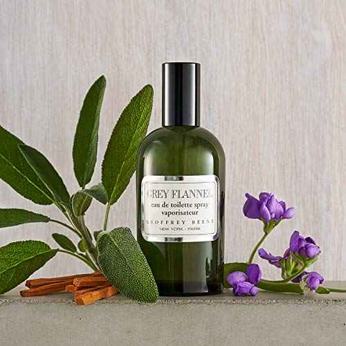 GEOFFREY BEENE Grey Flannel Toilettes Spray Ounce, Eau De Toilette, 4 Fl Oz