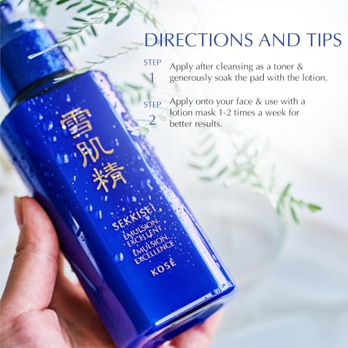 SEKKISEI Lotion Excellent, Intensive Moisturizing Face Lotion, 6.7 Ounce (200ml)
