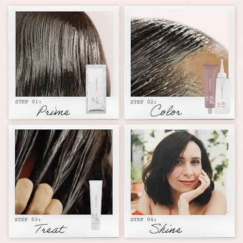 Clairol ColorStrong Permanent Zero Ammonia Hair Dye, 6.4 Light Copper Brown - Red Desert Hair Color, Pack of 1