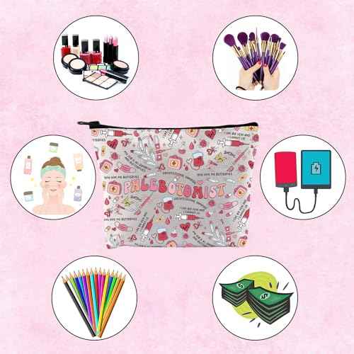 TSOTMO Phlebotomist Nurse Appreciation Tote Bag - Phlebotomy Technician Gift (Phlebotomist Bag)
