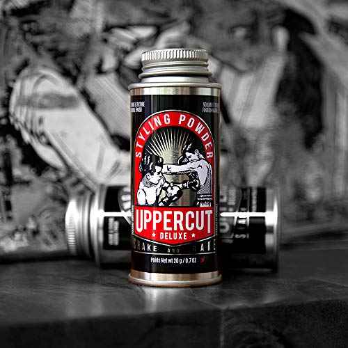Uppercut Deluxe Styling Powder for Men ? Volumizing & Texturizing Hair Powder with Flexible Hold and Natural Matte Finish ? Lightweight, Reworkable Men¡¯s Hair Product ? 0.7 oz / 20 g