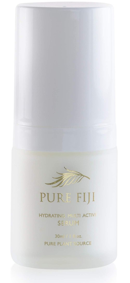 Pure Fiji Multi-Active Serum for Face and Skin, Anti-Aging Vitamin C Serum for Face and Daily Moisturizer, Anti Wrinkle Facial Serum, 1 Ounce