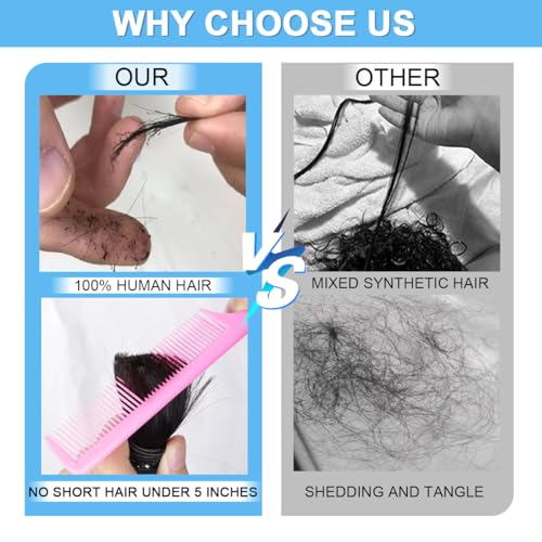 Human Braiding Hair For Boho Braids 24 Inch 110g Deep Wave Bulk Human Hair for Braiding Knotless 12A 100% Brazilian Virgin Hair Extensions Bulk Bohemian 3 Bundles Color Copper