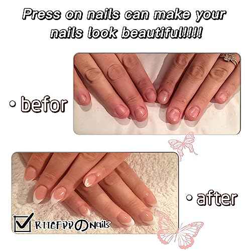 Long Almond Nails Halloween Press on Nails Extra Long Fake Nails Dark Red Press ons Glossy False Nails Cover Stick on Nails for Women Halloween Nail 24Pcs