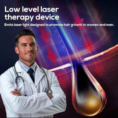 Laser Therapy Hair Growth Comb,Model: Lasercomb-001, Promote Hair Growth in Women and Men,Laser Comb is a Hand-Held Comb-Shaped Low Level Laser Therapy Device