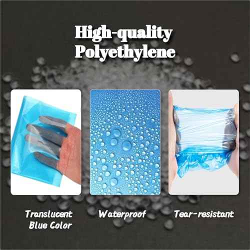 Bottle Bags Tattoo Thicken Squeeze Bottle Bags, Urknall 250pcs Tattoo Wash Bottle Bags Wash Bottle Covers Sleeves Blue Tattoo Bottle Bags 6 X 10 Inch Squeeze Bottle Covers Barrier