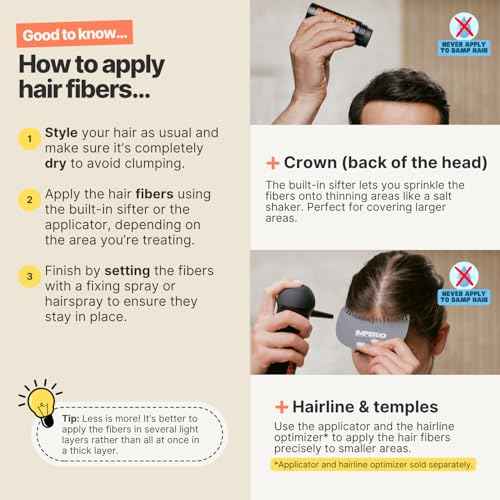 IMPERIO Hair Building Fibers for Thinning Hair - 26g Premium Hair Fibers for Women & Men - Dark Brown