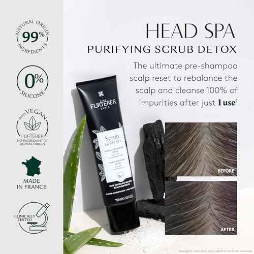 Rene Furterer Head Spa Purifying Scrub, Pre-Shampoo Detox 5.0 Fl. oz.