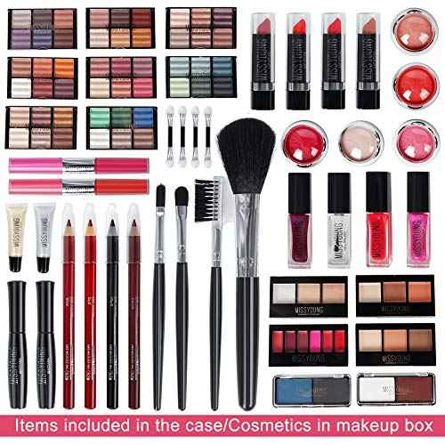 VolksRose All In One Makeup Kit for women full kit Multi-Purpose Combination Surprise Gift Set Beauty Full Make up Essential Starter Kit, Compact and Lightweight Design for Girls Women and Beginners
