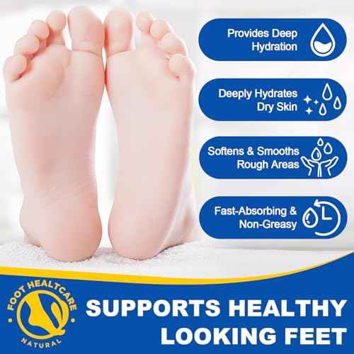 60% Urea with 2% Salicylic Acid Urea Foot Care Stick, Foot Cream Moisturizer for Dry Cracked Feet, Knees, Elbows, Hands,Moisturizes and Hydrates the Dry Skin,Callus Remover & Skin Softener -1.41oz