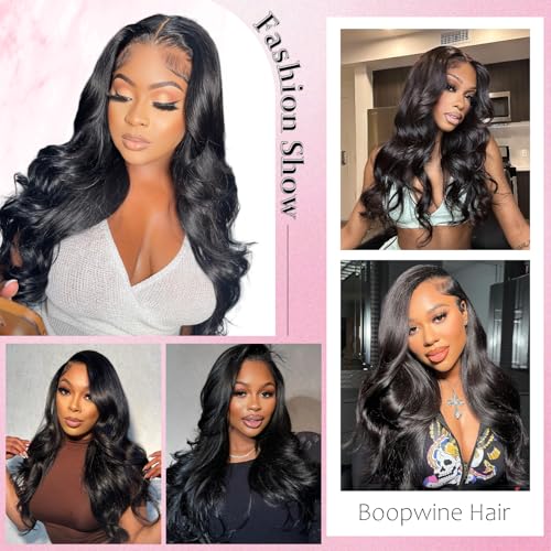 Body Wave Bundles Human Hair 22 22 22 Inch Human Hair 3 Bundles 100% Unprocessed Brazilian Raw Weave Bundle Human Hair Extensions for Black Women Natural Color
