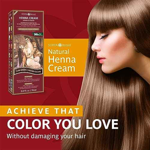 Surya Brasil Henna Dark Brown Cream - 2.37 Ounce