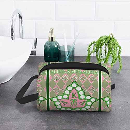 Cosmetic Bag Travel Toiletry Bags With Handle Strap Portable Waterproof Makeup Bag Pouch Organizer Sorority Gifts For Women Sister