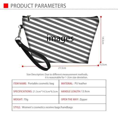 GIFTPUZZ Women Tote Bag Women Wallet Portable Cosmetic Bag for Women Bag Set 3 Pack PU Leather Bags with Zipper
