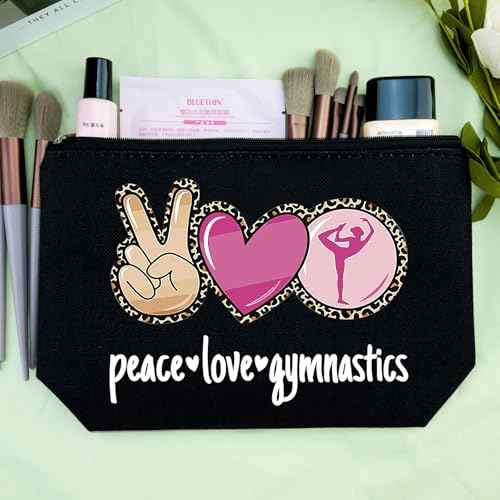 Gymnastics Bag for Girls Cosmetic Bags for Women Sister Friends Small Makeup Gymnastic Gifts Stuff