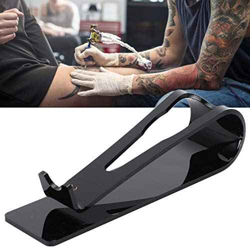 Tattoo Pen Stand, Yctze Acrylic Tattoo Pen Display Stand with U Shape Grooves Organizer Tattoo Pen Holder Tattoo Pen Machine Rack Support Organizer for Tattoo Accessories
