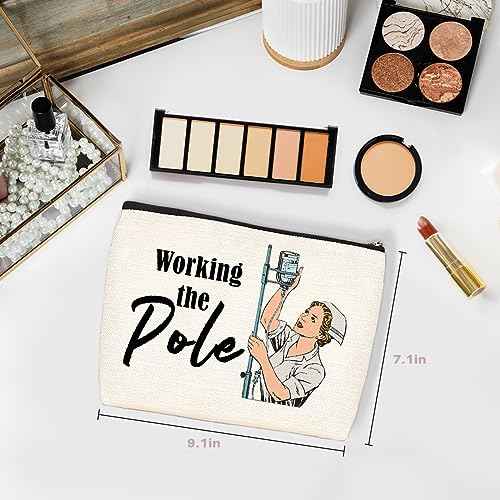 Wenboco Nurse Makeup Bag - Nurse Gifts, Nurse Zipper Bag Cosmetic Bag, Nursing Bags for Nurses, Funny Appreciation Gift Nurse Accessories for Work, Nurse Graduation Gift