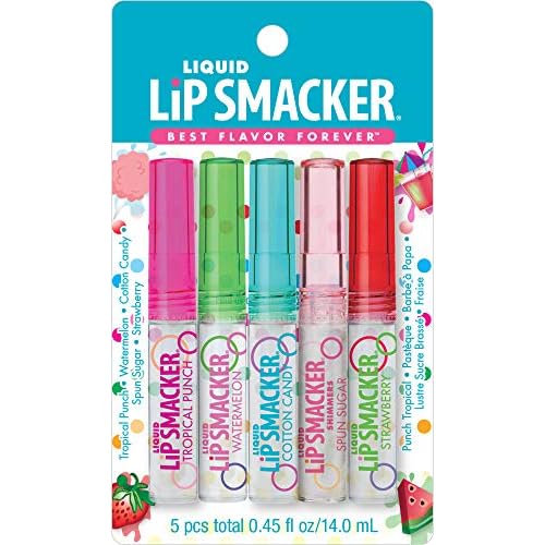 Lip Smacker Liquid Lip Gloss Friendship Pack, 5 Count