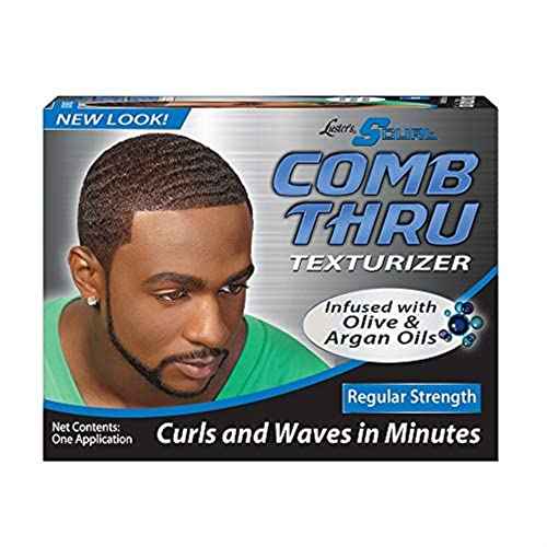 Luster's Curl Text Kit, Size 1, Clay, Infused with Olive and Argan Oils, For Curly Hair, Regular 1kit